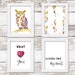 Woodland Printables Set of 4, Printable Nursery Wall Art, Watercolor ...