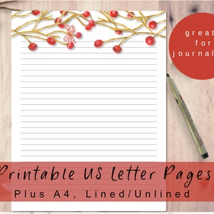 Carta intestata natalizia stampabile, carta da lettere natalizia, carte natalizie, lettera natalizia, carta da lettere natalizia, modello di lettera di festa