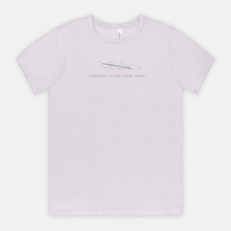 Camiseta con pincel de la Princesa Rapunzel / Nostalgia de los 2000 / Tan constante como las estrellas / Pincel mágico imagen 1