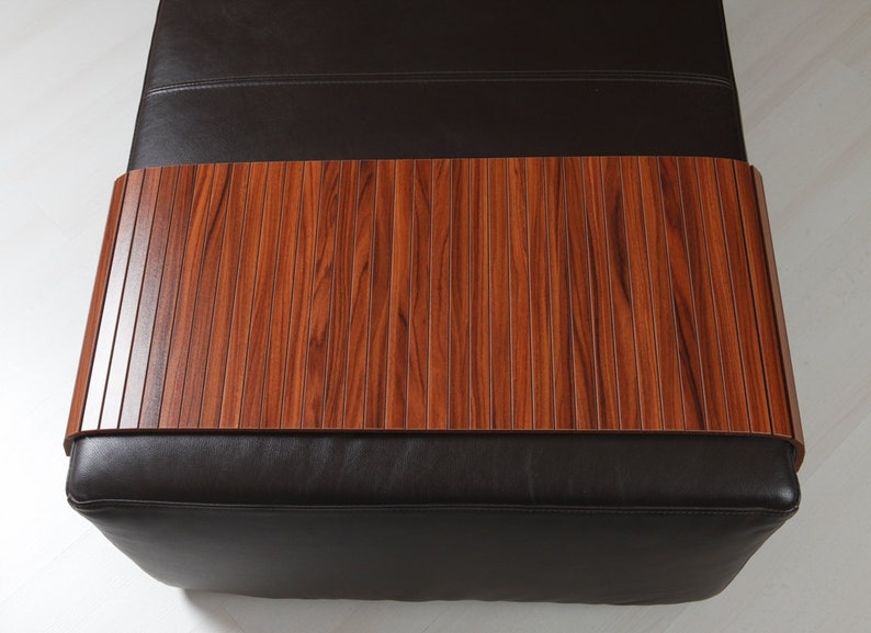 LONG Ottoman Tray CANADA WALNUT Hand Made Sofa Arm Tray Etsy