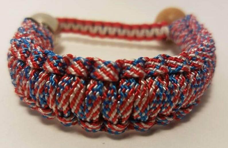 Paracord Wrapped Pipe Bracelets Etsy