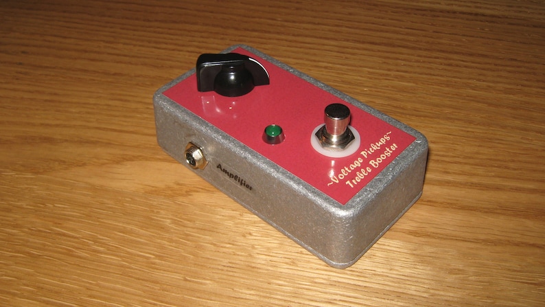 May Style Treble Booster Red Special Spec Effects Pedal Pre Amp image 3