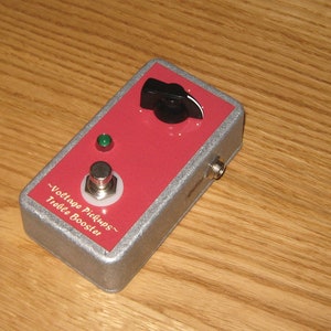 May Style Treble Booster Red Special Spec Effects Pedal Pre Amp image 1
