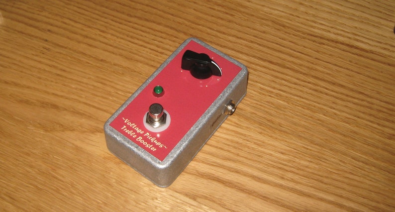May Style Treble Booster Red Special Spec Effects Pedal Pre Amp image 1