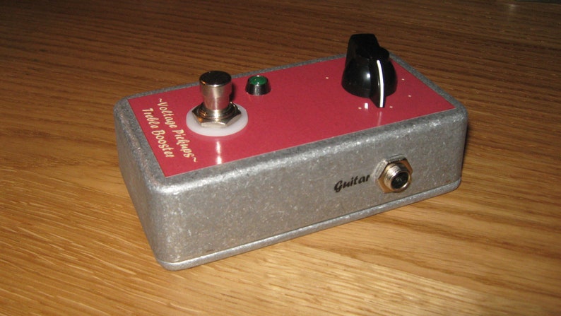 May Style Treble Booster Red Special Spec Effects Pedal Pre Amp image 4