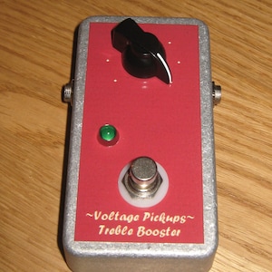 May Style Treble Booster Red Special Spec Effects Pedal Pre Amp image 2