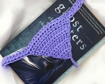 Crochet Bookmark - Romantic Shades Bookthong - Smut Bookmark - Bookish Gifts