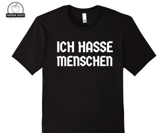 Ich Hasse Menschen Beanies Skull Caps Unisex Winter Beanie Etsy