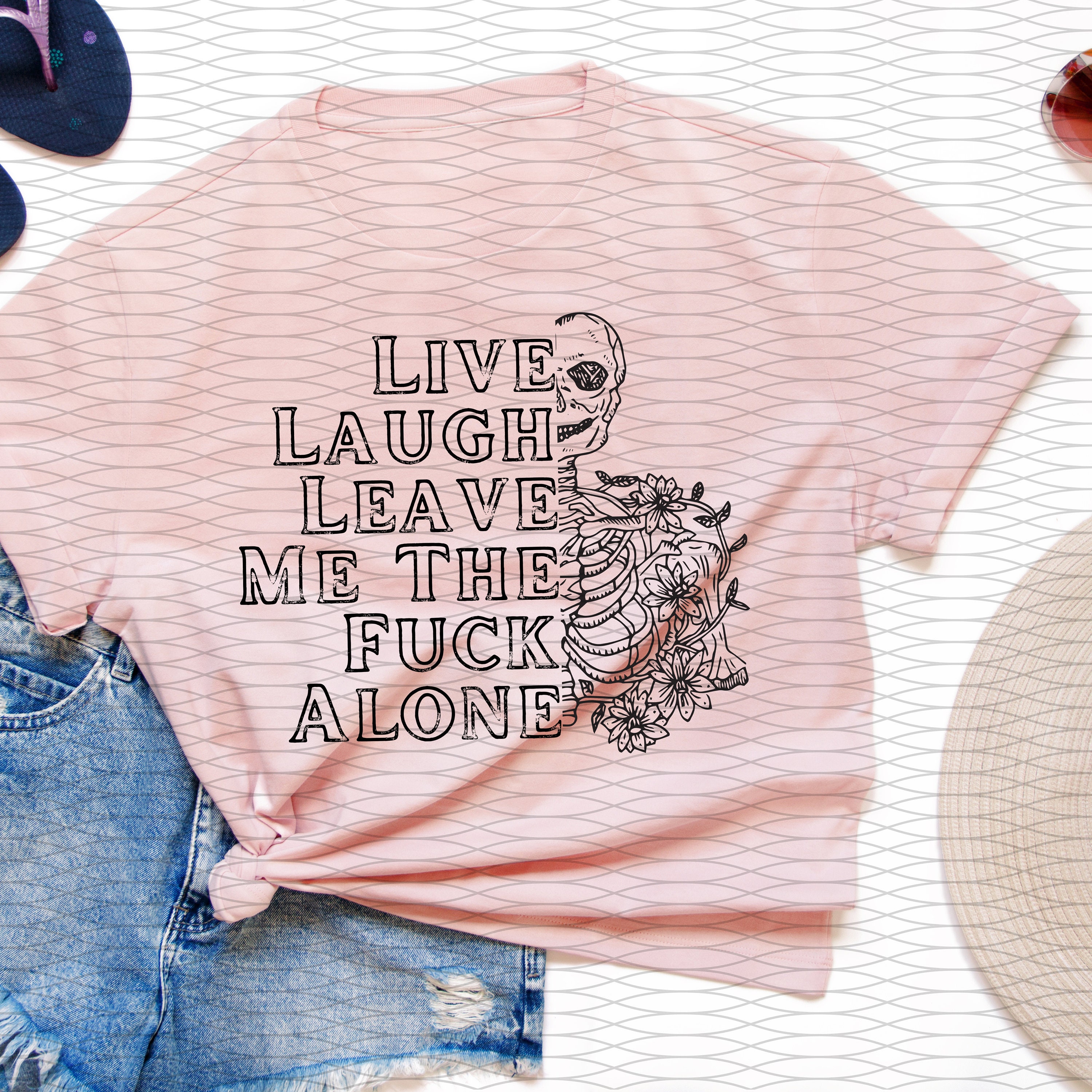 Live, Laugh, Leave Digital File for Sublimation DTF | Digital PNG Files ...