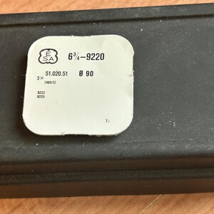 Tige De Remontoir ESA 9220/9222/9225 Pour Montre Tissot 2036 - New Old Stock (neuf De Stock) - Occasion De Collection