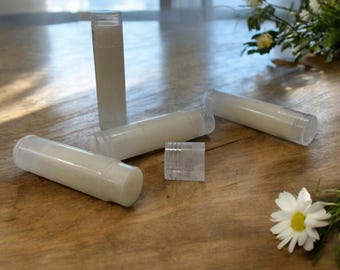 Grass-Fed Tallow Lip Balm: Organic, Unscented & Essential Oils, Sensitive Skin