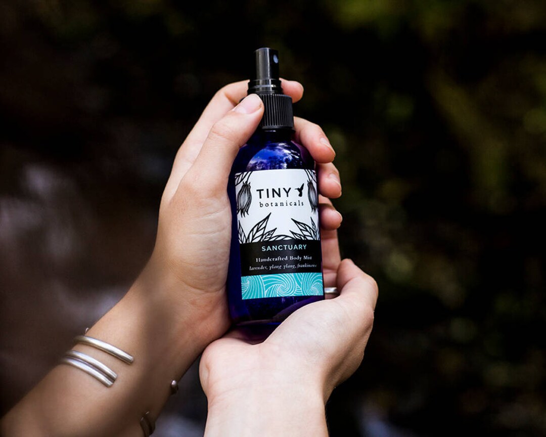 Sanctuary Body Mist // Natural Fragrance // Body Spray // Etsy