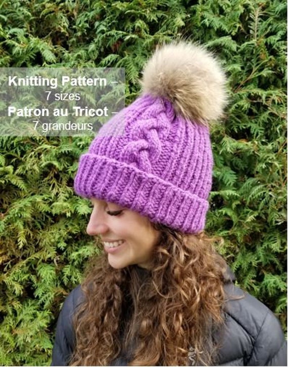 Knitting Pattern, Cable Knit, Knitting Pattern, Chunky Knit  display picture 2