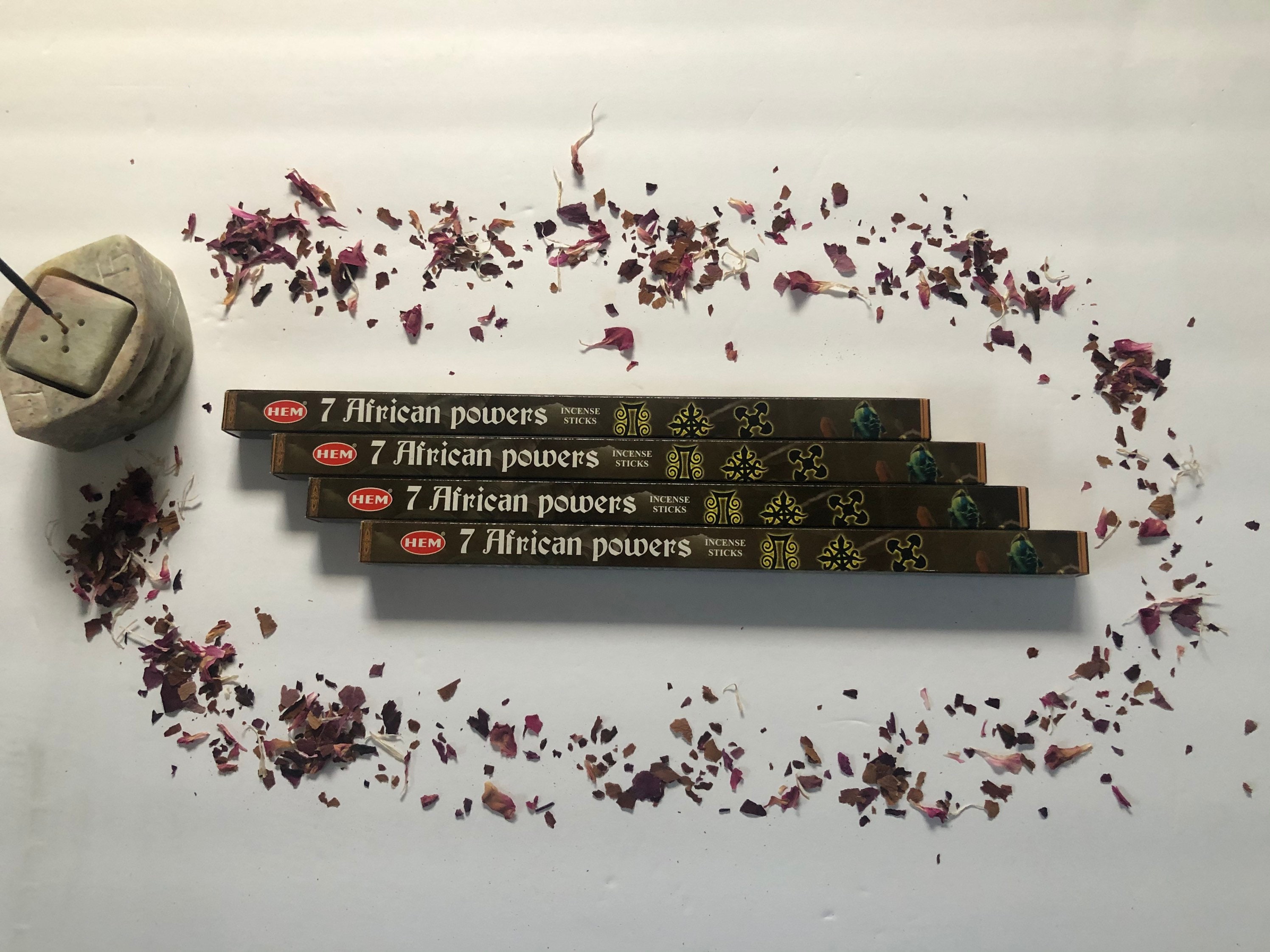 HEM Seven African Powers Incense Connecting with Orisha Etsy