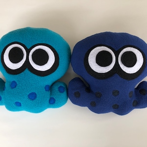 Splatoon 3 Inspired Handmade Octopus Plushies Available in 8 Colors
