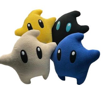 Super Mario Galaxy Inspired Handmade Luma Stuffed Plush Toy in 8 Colors