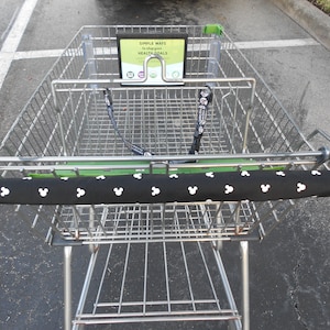 Shopping Cart Handle Cover - Grocery Cart Handle Cover - Mickey Mouse Head Toss - Reversible and Machine Washable  - Made in the USA