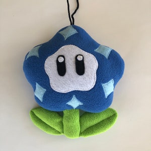 Super Mario Bros. Wonder Inspired Handmade Wonder Flower Stuffed Plush Toy
