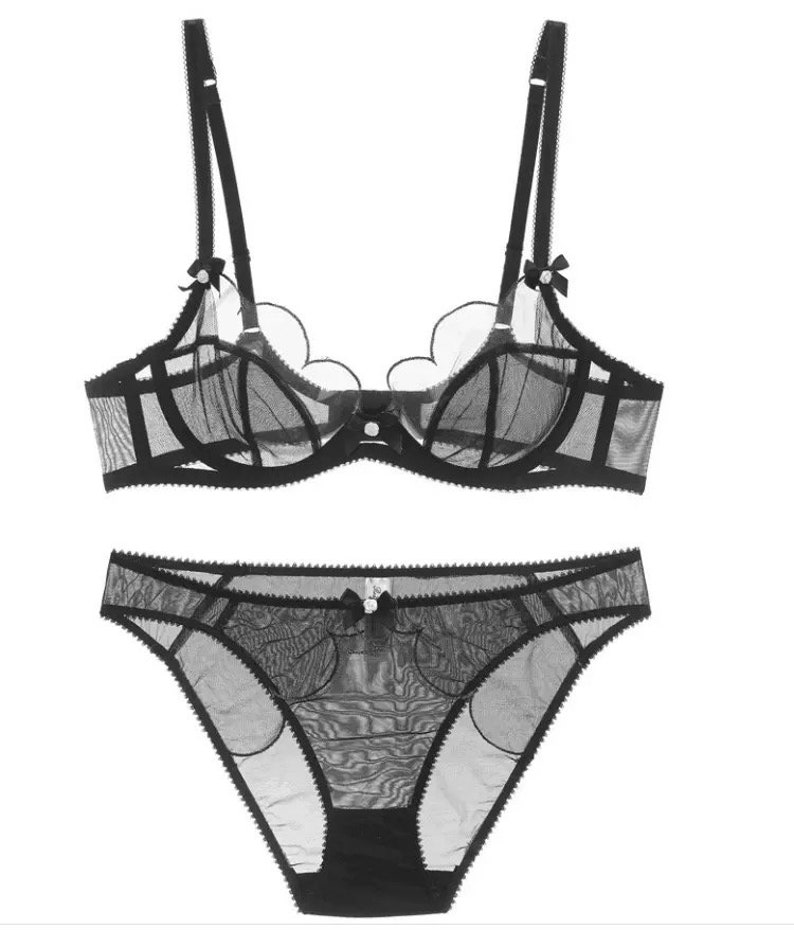 Red Wine Lace Lingerie Setsexy Lingerieintimate Sexyerotic Etsy