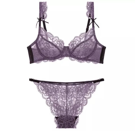 Purple lingere set Clearance