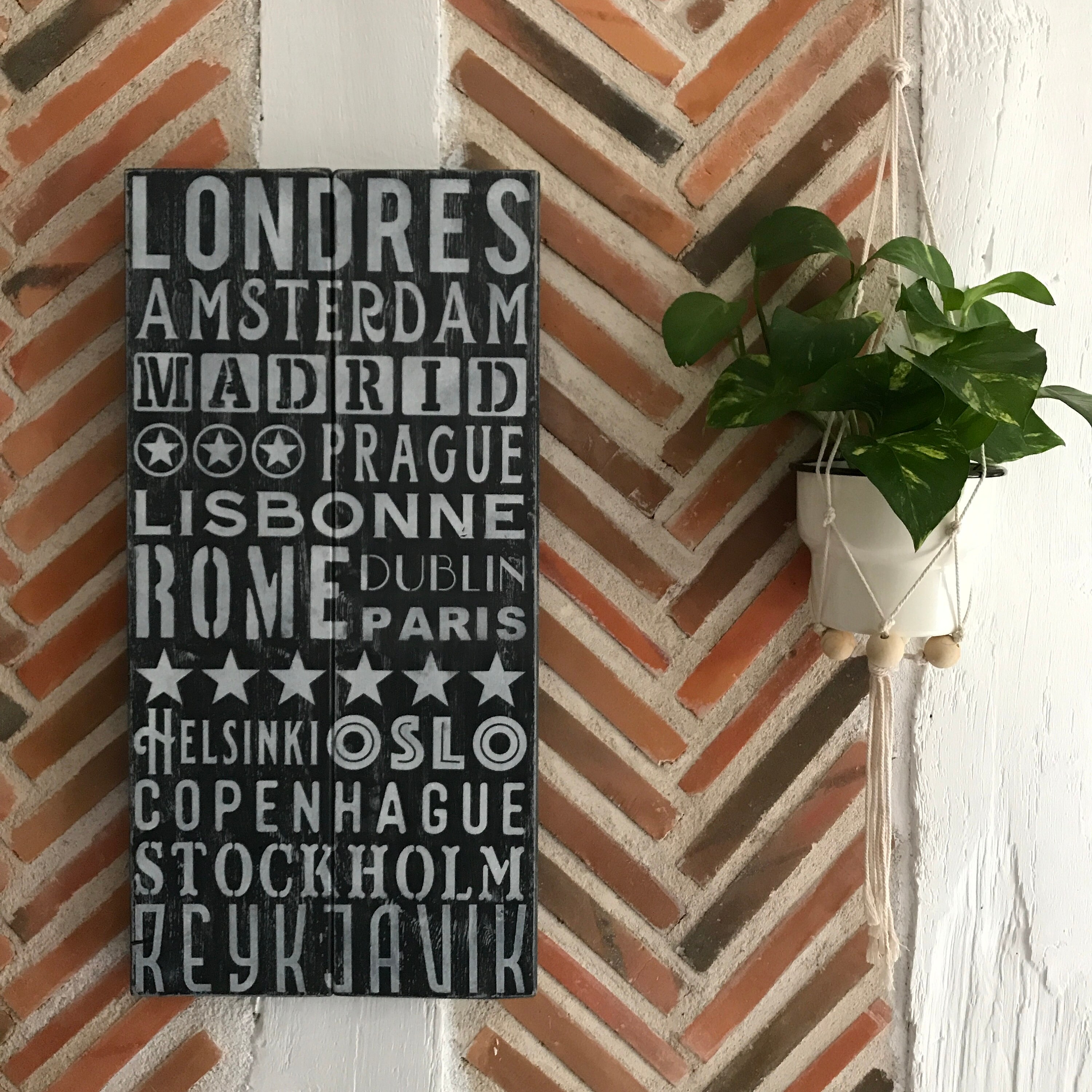 Enseigne Bois, Panneau Bois, Pancarte Palette, Décoration Murale, Déco Campagne, Panneau Indicateur,