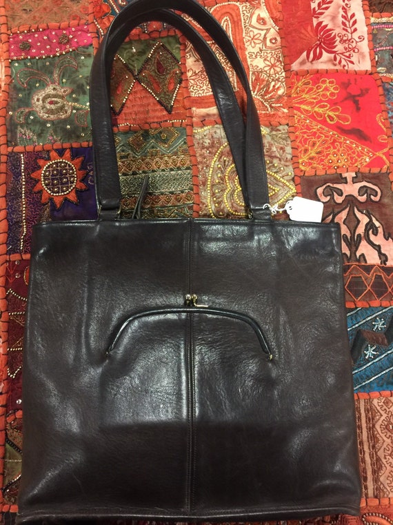 Vintage Bonnie Cashin Precreed Coach flat tote kis