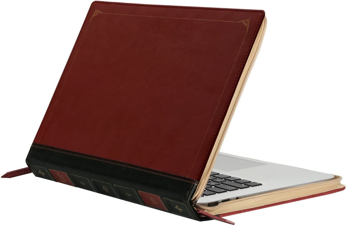 MacBook Air 13 inch Case PU Leather Laptop Sleeve Vintage | Etsy