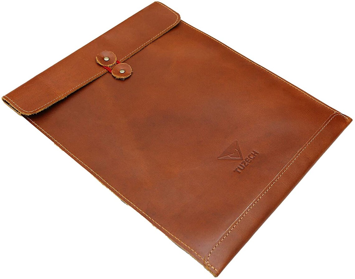 Leather Document Holder Mailing Envelope Office & Work Etsy