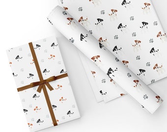 GlamLondon Sciarpa Da Donna, Lunga, Con Stampa Di Grandi Cuccioli Di Jack Russell Blu Navy 90 104233646