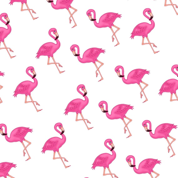 Unique High Quality Pink Flamingos//Grey Background Gift Wrap- -GP188 A3 Size