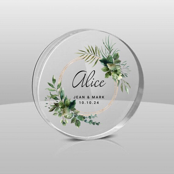 Personalised Acrylic Coasters custom Wedding Favors clear Coasters wedding Coasters placecards clear Acrylic Wedding Coasters name Cards Etsy Ireland