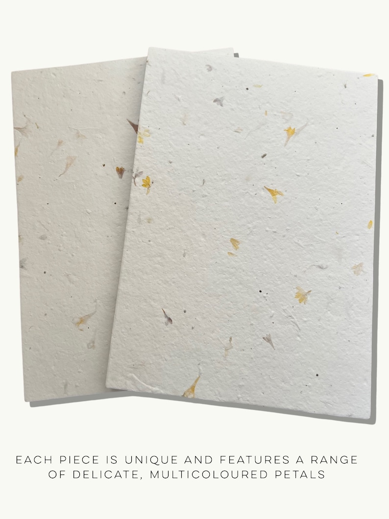 A4 seed paper-bulk plantable paper-petal paper-wildflower paper-wildflowers-plantable paper-flower paper-wedding invitation paper-cardstock image 3