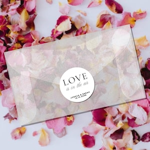 Biodegradable confetti | wedding confetti | confetti bag | personalised confetti packets | Wedding Petal Toss Bags and Stickers | petal bags