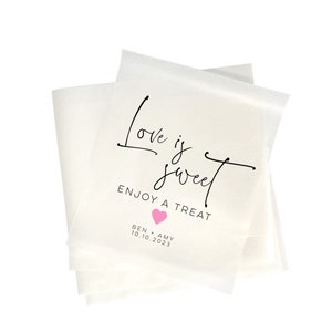 Personalised wedding Love sweet love bag-love is sweet wedding bags-treat bags-love is sweet bags-candy bags-lolly bags-custom love is sweet