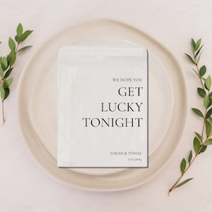 Lotto Ticket Favors-Wedding Favors-Lucky in Love Wedding Favor-Wedding Favor Bags-Lottery Ticket Wedding Favor-get lucky tonight favor