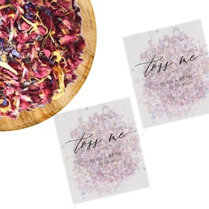 Biodegradable confetti-confetti-wedding confetti-confetti bag-custom confetti-flower confetti-petal confetti-wedding confetti bag-petals