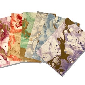 A4 marble paper-bulk marble paper-handmade paper- paper-marbled paper-cardstock-wedding invitations-card making-cardstock-unique paper