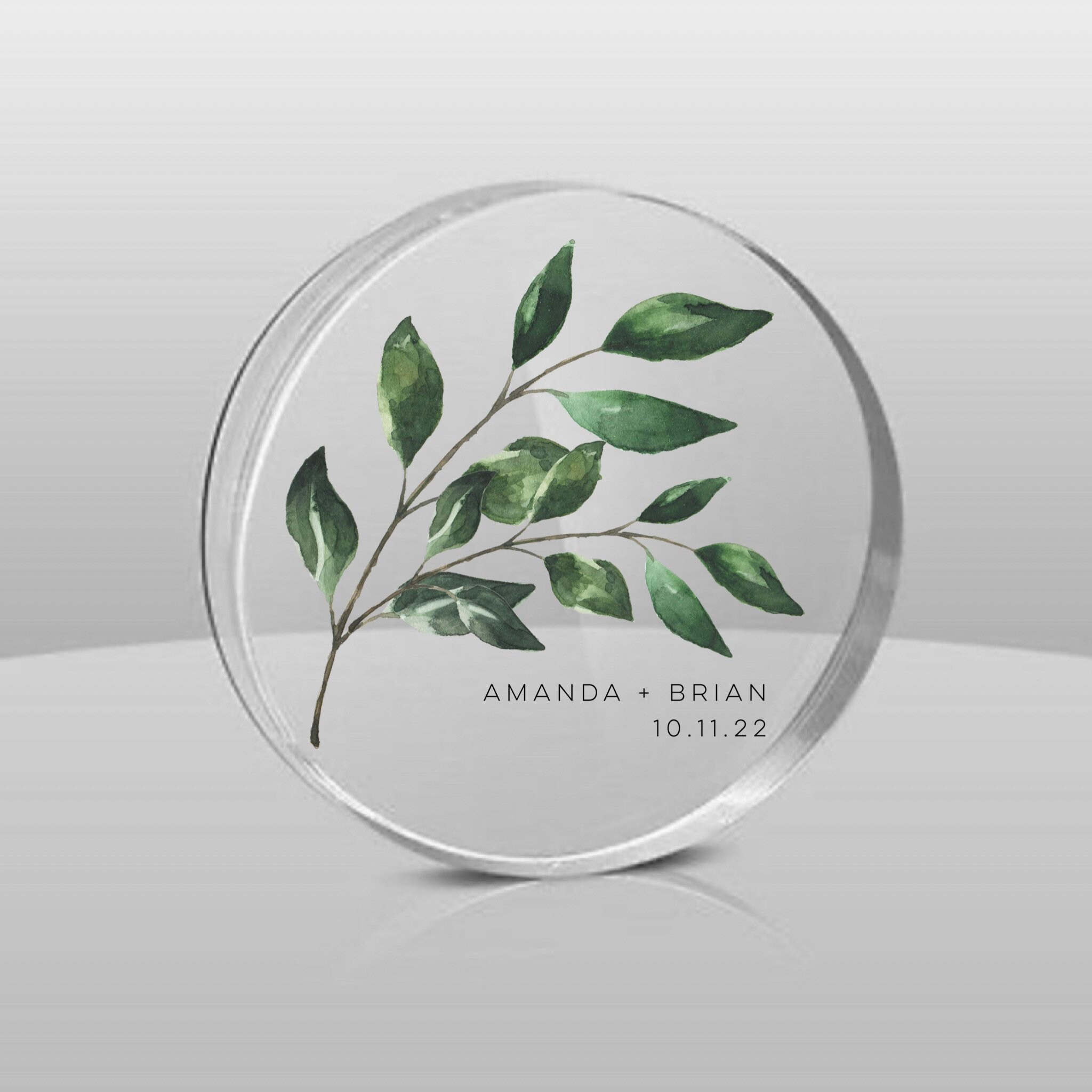 Personalised acrylic coasterscustom wedding favorsclear Etsy