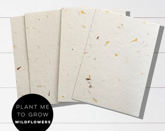 A4 seed paper | bulk plantable paper | petal paper | wildflower paper | wildflowers | plantable paper | paper | wedding invitation paper eco