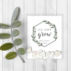 seed wedding favours -Wedding seed packets-let love grow wedding favors-plantable seed paper-plantable wedding favors-seed bomb favors