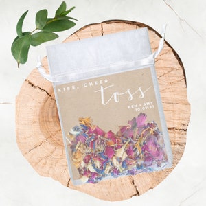 Biodegradable confetti-confetti-wedding confetti-confetti bag-custom confetti-flower confetti-petal confetti-organza confetti bag-petals