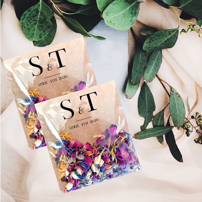 Biodegradable Confetticonfetti Bagsconfetti Packswedding Etsy