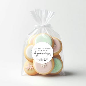 Personalized Wedding Favor Bags: Custom Sweets, Cookie Bags