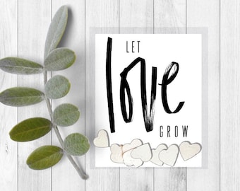 seed wedding favours -Wedding seed packets-let love grow wedding favors-plantable seed paper-plantable wedding favors-seed bomb favors