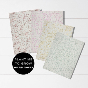Plantable paper-petal paper-wildflower paper-wildflowers-plantable paper-flower paper-wedding invitation paper-cardstock-A4 seed paper-bulk