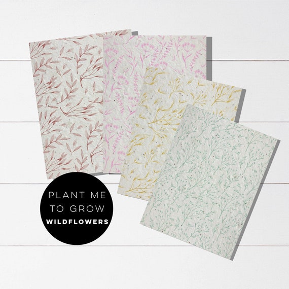 A4 Seed Paper-bulk Plantable Paper-seed Paper-wildflower Paper-wildflowers-plantable  Paper-flower Paper-wedding Invitation Paper-cardstock 