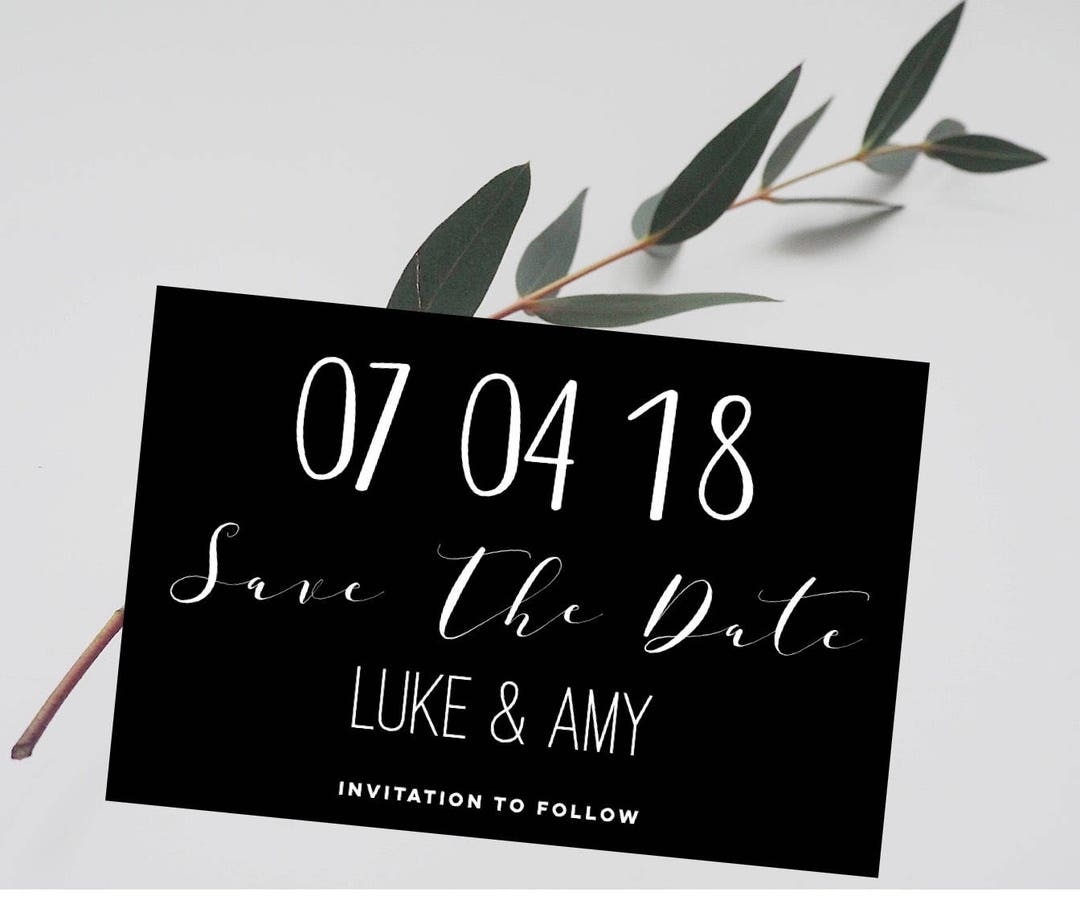 Save the Date Save the Datecustom Save the Date