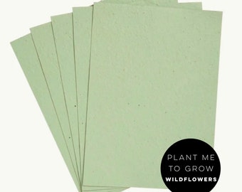 A4 seed paper | bulk plantable paper |  seed paper wildflower paper | plantable paper | flower paper | wedding invitation paper | cardstock