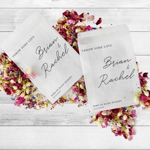 Biodegradable confetti-confetti-wedding confetti-confetti bag-custom confetti-flower confetti-petal confetti-wedding confetti bag-petals