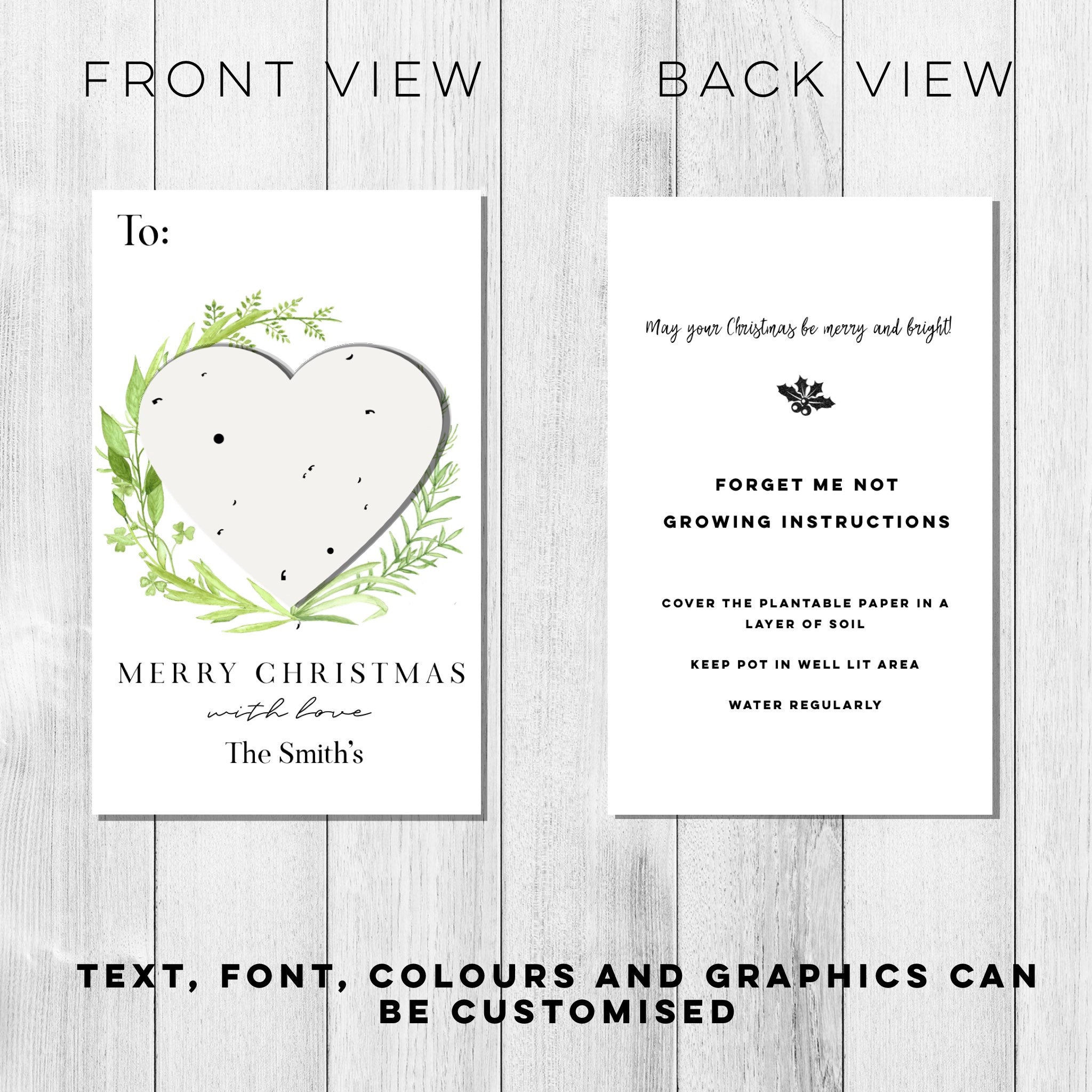 Christmas gift tags-25 holiday gift tags-Christmas present | Etsy